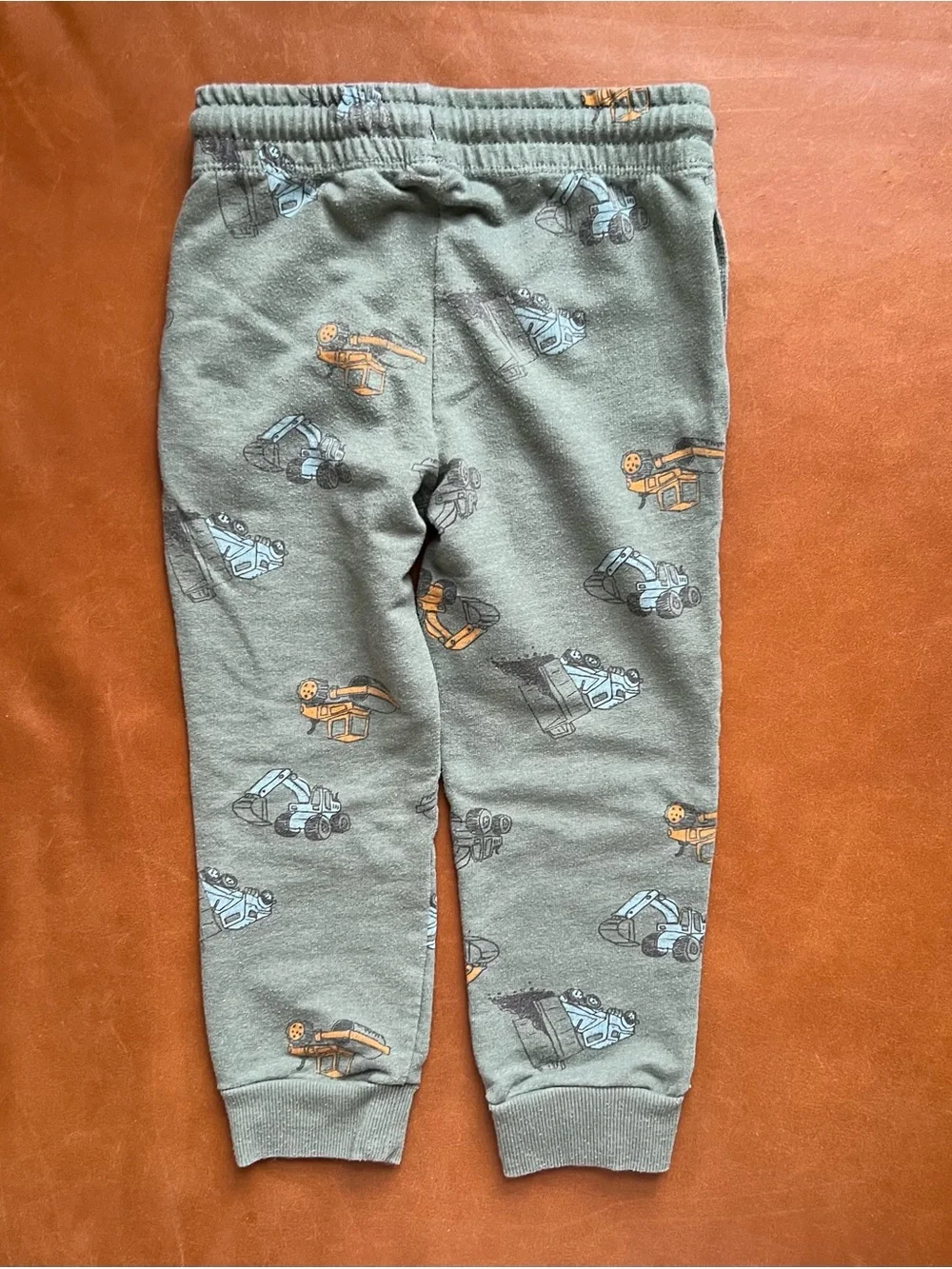 CARTERS Olive Construction Truck Joggers, 4T